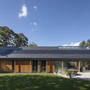 New contemporary family home, in Ledbury, Herefordshire by Communion Architects