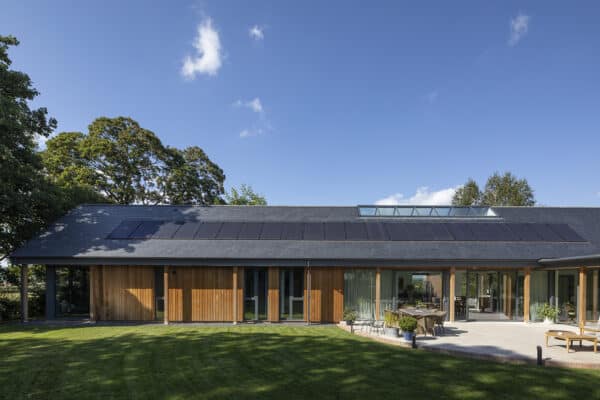 New contemporary family home, in Ledbury, Herefordshire by Communion Architects